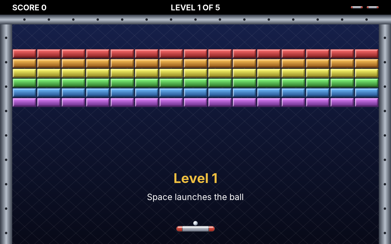 The start of a game