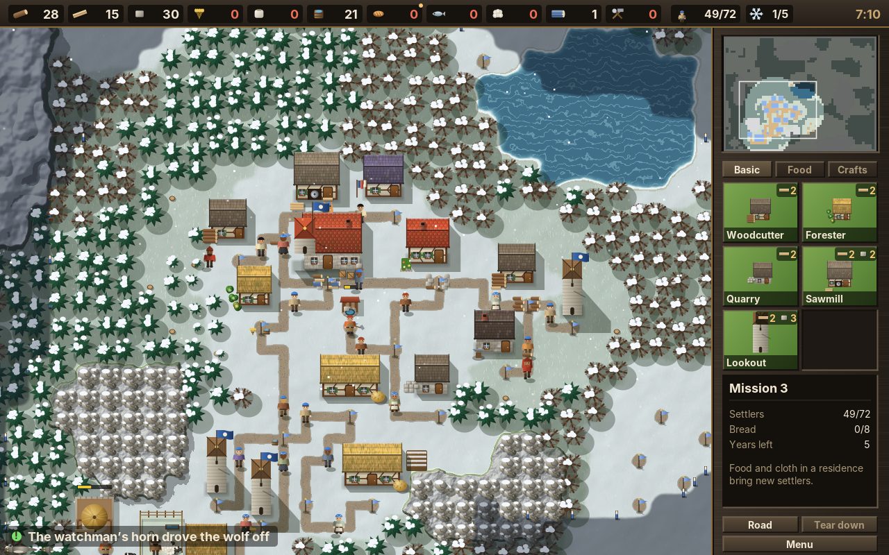 Winter in mission 3
