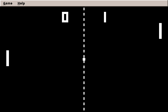A match against the computer