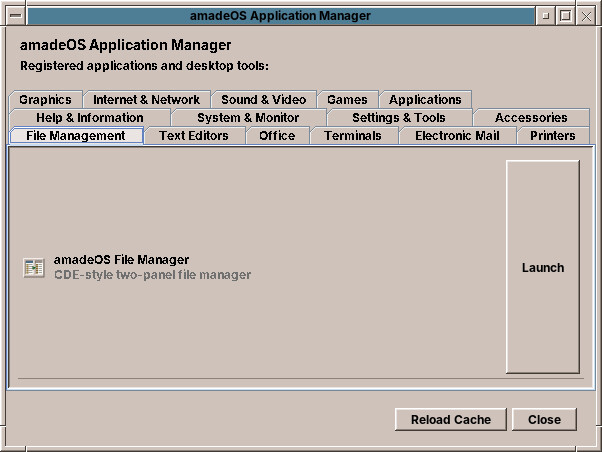 The Application Manager