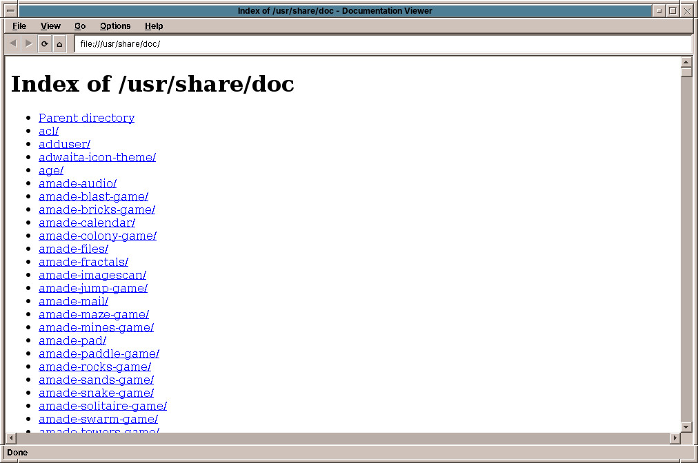 The Documentation Viewer